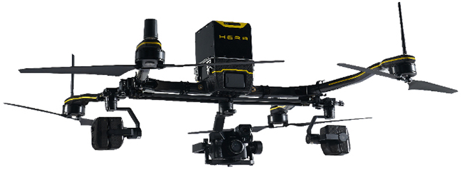 drone equipped with sora-camr4