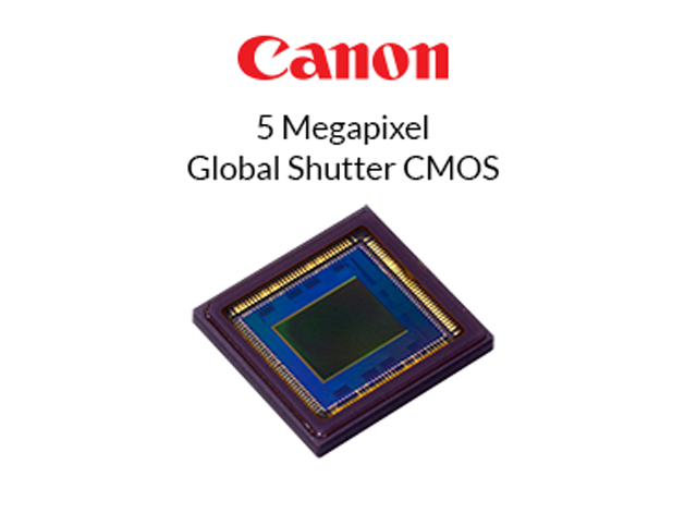 5 Megapixel Canon CMOS Sensor 